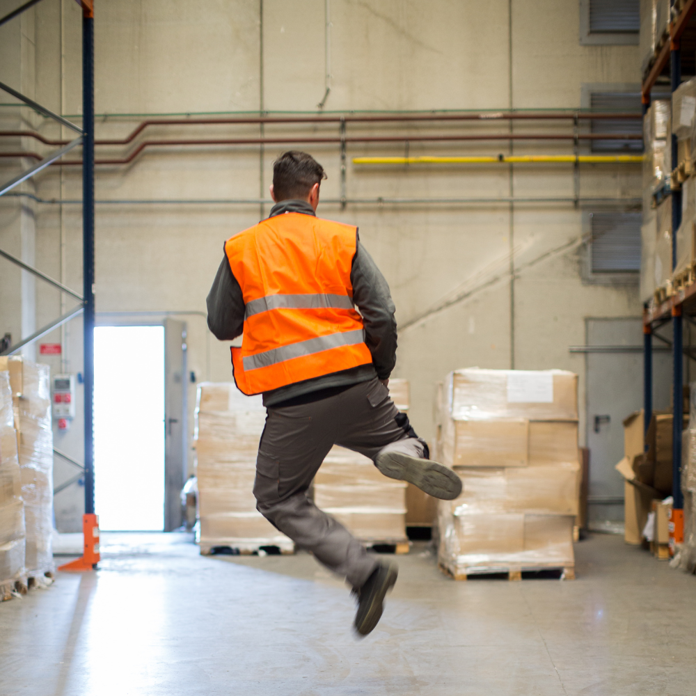 man jumping