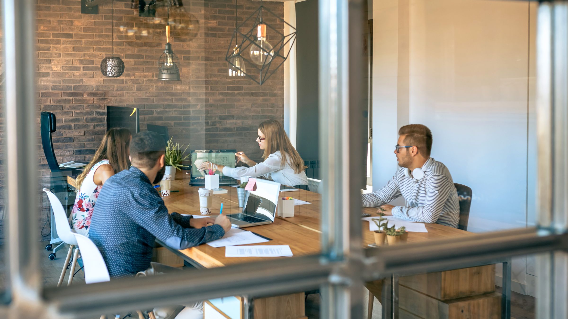 A great team creates at a table